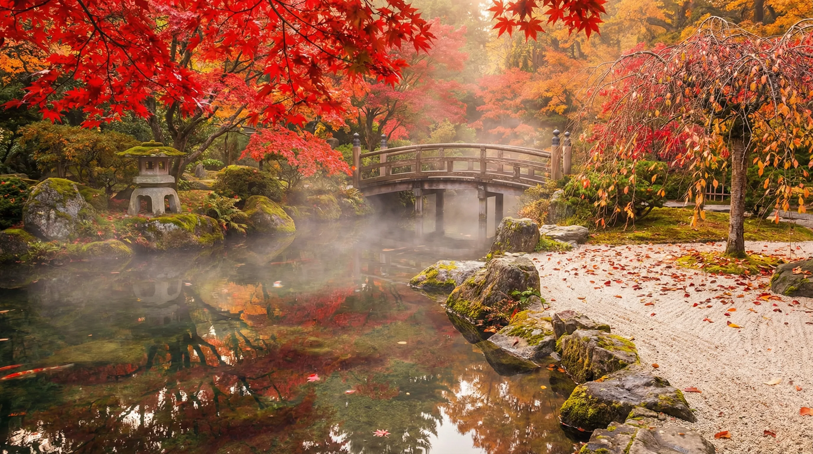 无限臀山热门视频 - 日式庭院秋韵